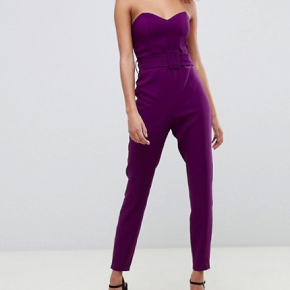 Bershka Bustier Jumpsuit